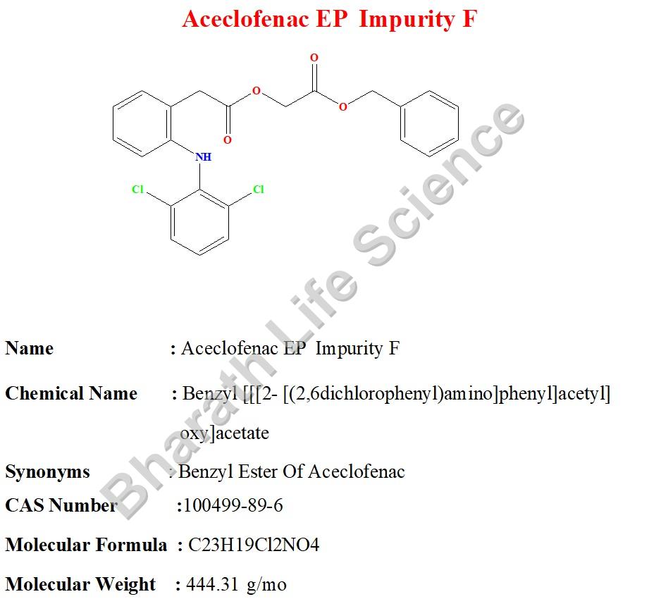 Aceclofenac EP  Impurity F